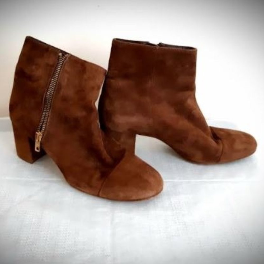 J. Crew Ankle Boots, Brown Color, Women's Size 8 US